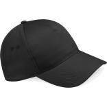Casquette 5 panneaux Ultimate B15 - Black personnalisable - Vue de face