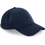 Casquette filet 6 panneaux B196 - Navy personnalisable - Vue de face