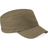 Casquette cubaine B34 - Khaki personnalisable - Vue de face