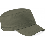 Casquette cubaine B34 - Olive Green personnalisable - Vue de face