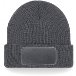 Bonnet Patch Thinsulate™ B440 - Graphite Grey personnalisable - Vue de face