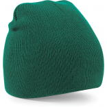 Bonnet Beanie original Pull-On B44 - Bottle Green personnalisable - Vue de face