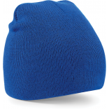 Bonnet Beanie original Pull-On B44 - Bright Royal personnalisable - Vue de face