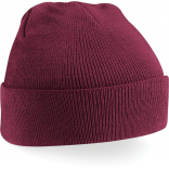 Bonnet Original à revers B45 - Burgundy personnalisable - Vue de face