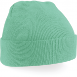 Bonnet Original à revers B45 - Mint Green personnalisable - Vue de face