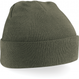 Bonnet Original à revers B45 - Olive Green personnalisable - Vue de face