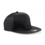 Casquette Rapper 5 panneaux B610 - Black personnalisable - Vue de face
