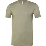 T-shirt homme col rond Heather BE3001CVC - Heather Stone personnalisable - Vue de face