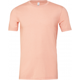 T-shirt homme col rond Heather BE3001CVC - Heather Peach personnalisable - Vue de face