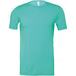 T-shirt homme col rond Heather BE3001CVC - Heather Sea Green personnalisable - Vue de face