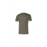 T-shirt homme col rond Heather BE3001CVC - Heather Military Green personnalisable - Vue de face
