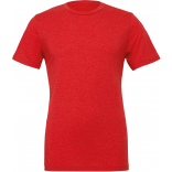 T-SHIRT homme TRIBLEND COL ROND BE3413 - Red Triblend personnalisable - Vue de face