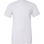 T-SHIRT homme TRIBLEND COL ROND BE3413 - White Fleck Triblend personnalisable - Vue de face