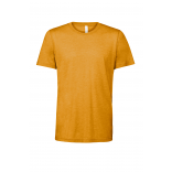 T-SHIRT homme TRIBLEND COL ROND BE3413 - MUSTARD TRIBLEND personnalisable - Vue de face