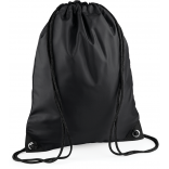 Sac à dos cordelettes PREMIUM BG10 - Black personnalisable - Vue de face
