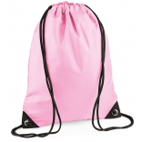 Sac à dos cordelettes PREMIUM BG10 - Pink personnalisable - Vue de face