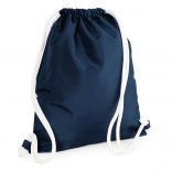 Sac à dos de gym à cordon BG110 - French Navy personnalisable - Vue de face