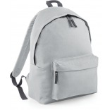 Sac à dos Original Fashion BG125 - Light Grey / Graphite Grey personnalisable - Vue de face