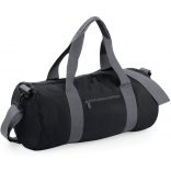 Sac baril original BG140 - Black / Graphite Grey personnalisable - Vue de face