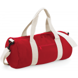 Sac baril original BG140 - Classic Red / Off White personnalisable - Vue de face