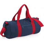 Sac baril original BG140 - French Navy / Classic Red personnalisable - Vue de face