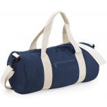 Sac baril original BG140 - French Navy / Off White personnalisable - Vue de face