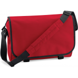 Sac messager BG21 - Classic Red personnalisable - Vue de face