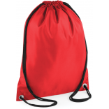 Gymsac Budget BG5 - Red personnalisable - Vue de face