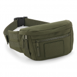 Sac banane militaire Molle BG842 - Military Green personnalisable - Vue de face