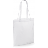 Sac shopping pour la sublimation BG901 - White personnalisable - Vue de face