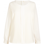 Blouse Crêpe de Chine Riola BT2264 - Cream personnalisable - Vue de face