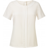 Blouse Crêpe de Chine FELINA BT2265 - Cream personnalisable - Vue de face