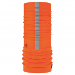 Tour de cou Polar BUF134913 - Solid Orange Fluor Reflective personnalisable - Vue de face