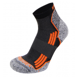Lot de 3 paires de socquettes Robust ES1449 - Orange /  / Green personnalisable - Vue de face