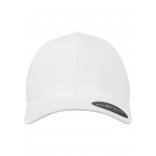 Casquette Flexfit Delta FL180 - WHITE personnalisable - Vue de face