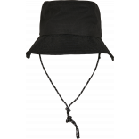 Bob Flexfit ajustable FL5003AB - BLACK personnalisable - Vue de face