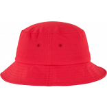 Bob Flexfit en coton FL5003 - RED personnalisable - Vue de face