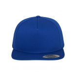 Casquette Classic 5 Panel Snapback FL6007 - ROYAL personnalisable - Vue de face
