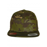 Casquette Classic snapback multicam FL6089MC - Multicam Tropic personnalisable - Vue de face