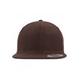 Casquette CLASSIC SNAPBACK FL6089M - BROWN personnalisable - Vue de face