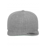 Casquette CLASSIC SNAPBACK FL6089M - HEATHER personnalisable - Vue de face