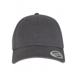 Casquette délavée FL6245GW - GREY personnalisable - Vue de face