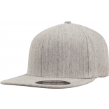 Casquette Flexfit Flat Visor FL6277FV - HEATHER personnalisable - Vue de face