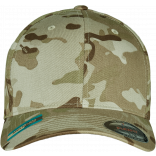 Casquette Flexfit Multicam® FL6277MC - Khaki Multicam personnalisable - Vue de face