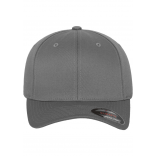 Casquette Flexfit Wooly Combed FL6277 - GREY personnalisable - Vue de face