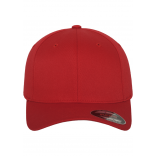 Casquette Flexfit Wooly Combed FL6277 - RED personnalisable - Vue de face