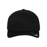 Casquette Flexfit Mesh Trucker FL6511 - BLACK personnalisable - Vue de face