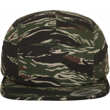 Casquette Classic Jockey FL7005 - Camo personnalisable - Vue de face