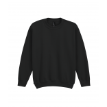 Sweat-shirt enfant col rond Heavy Blend™ GI18000B - Black personnalisable - Vue de face