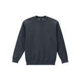 Sweat-shirt enfant col rond Heavy Blend™ GI18000B - Dark Heather personnalisable - Vue de face